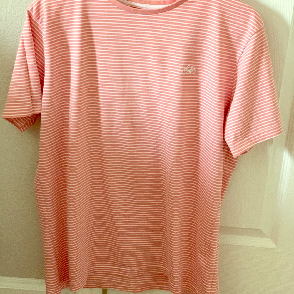 Denim and Flower striped tee